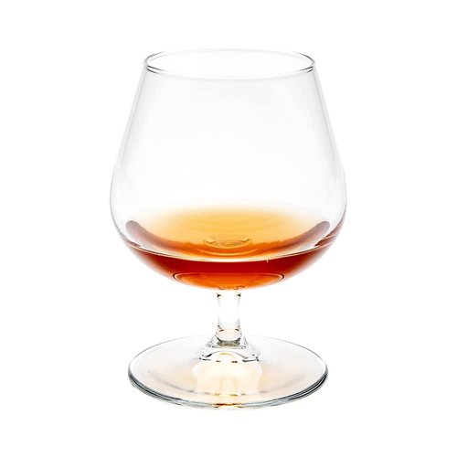 Restaurantware-Cascata 13 Ounce Brandy Glasses, Set Of 12 Tempered Snifter Glasses - Chip-Resistant, Fine-Blown Glass Brandy Snifters, Dishwasher-Safe, For Liquors