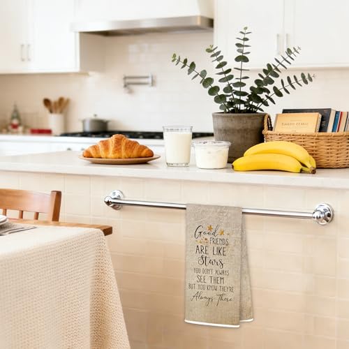 Good Friends Are Like Stars Decorative Kitchen Towel - Gifts Towels-f