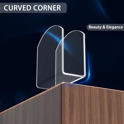 SILUT Acrylic Napkin Holder - 2 Pack Clear Table Dispenser