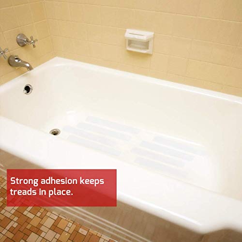 Anti-Slip Tape - Waterproof Non-Skid Stickers for Bathtubs & Showers, 8 Pack