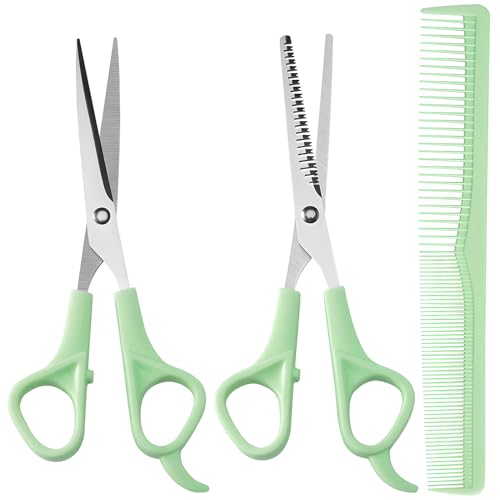 Kootinn Professional Hair Cutting Scissors and Thinning Shears Set 6 Inch