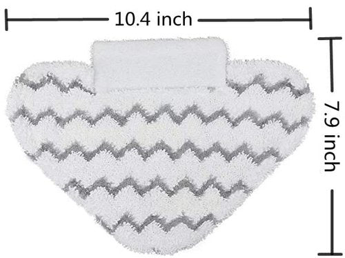 4 Pack Steaming Mop Replacement Pads Triangle for Shark Lift-Away Genius S3973 S3973D S5003D S6001 S6002 3973WM S5002 Steam Pocket Mop Series