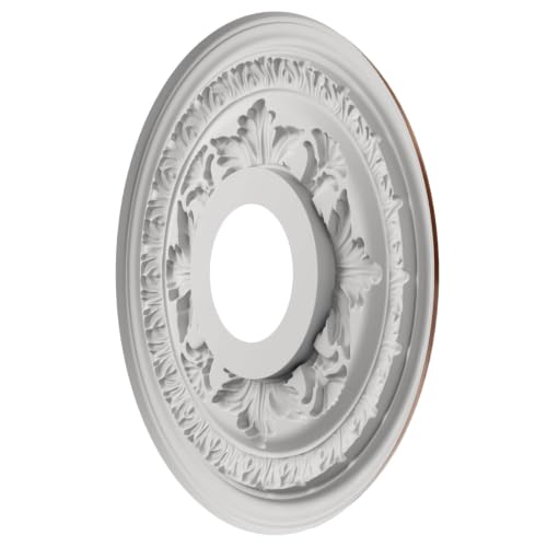 Baltimore 13-Inch Ceiling Medallion in Bright Coat Dark Bronze