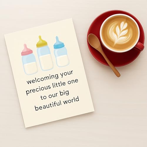 Funny Baby Shower Congratulations Card for New Parents
