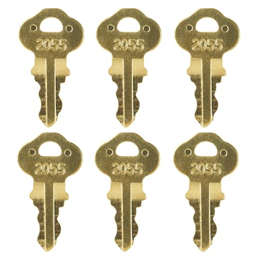 2055 Toilet Paper Dispenser Key Replacement - 6 Pack for Braley