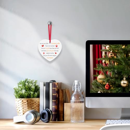 Inspirational Christmas Ornament for Daughter - Heartfelt Keepsake