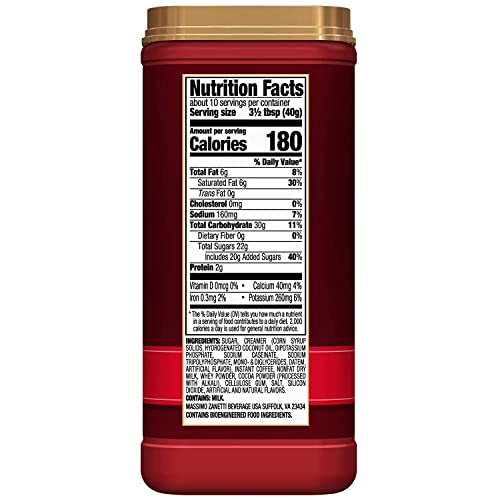 Hills Bros. Classic Cappuccino Instant Coffee Mix, 14oz (Pack of 4)