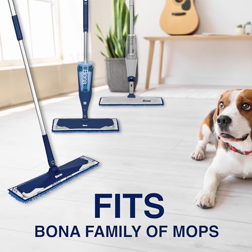 Bona Microfiber Sweeping Pad for Multi-Surface Floors - Reusable