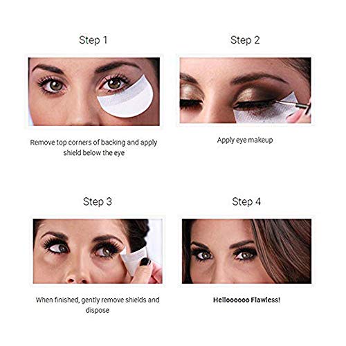 KOLIGHT Disposable Eyeshadow Shields Under Eye Patches - 100 Pack