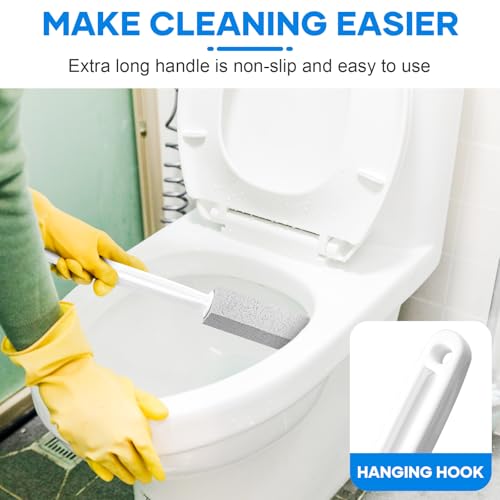 3 Pack Pumice Stones with Handle for Effective Cleaning