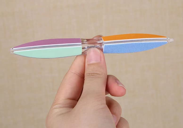 WOIWO Six-Sided Nail File and Polishing Block for Smooth Shine