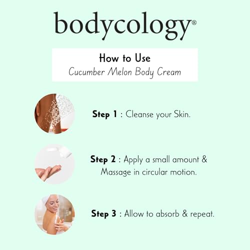 Bodycology Cucumber Melon Body Cream 8 oz