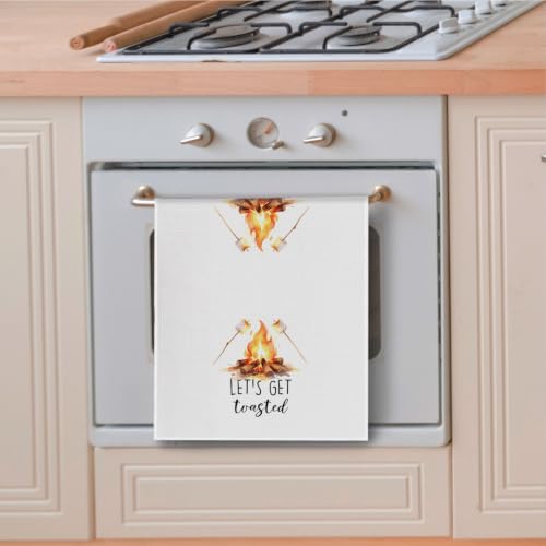 Camping Camper Kitchen Hand Towel 16x24 Inch - Design 03