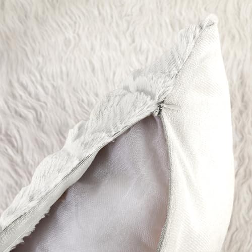 HUIDORLE Velvet Throw Pillow Covers, 18x18 Inch Boho Cushion Case Set of 2