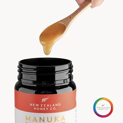Manuka Honey Bamboo Spoon - Eco-Friendly & Reusable 4.7"