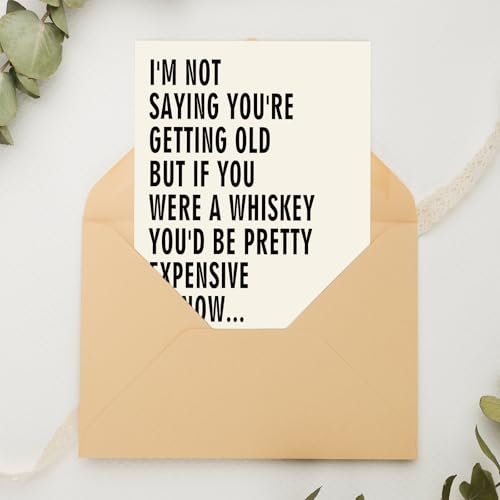 Funny Birthday Card for Dad | Whiskey Humor | FANCYLUCKY