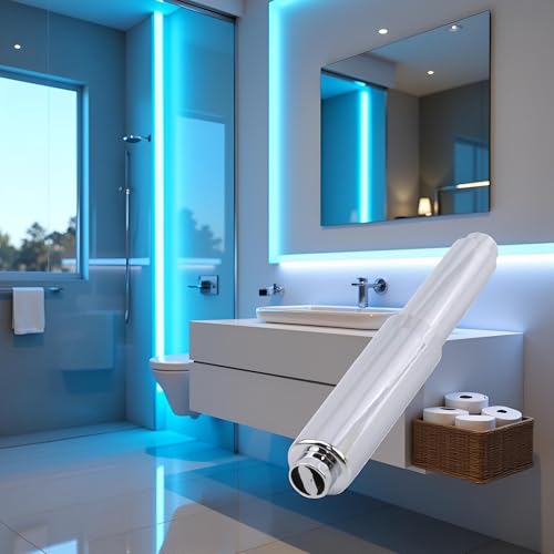 Tustao Silver Spring Loaded Toilet Paper Holder Replacement Roll Insert