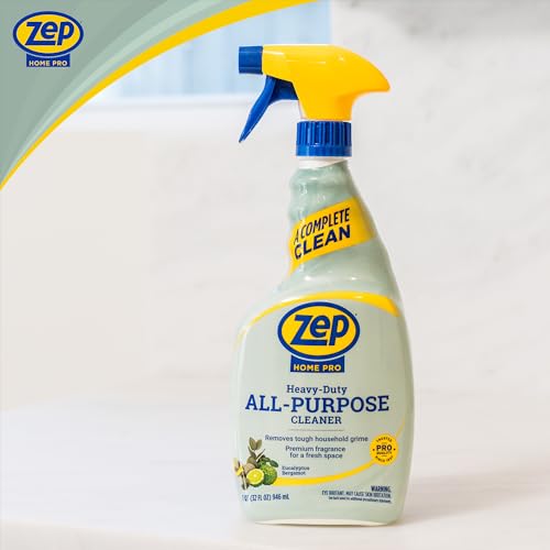 Zep Home Pro Heavy-Duty All-Purpose Cleaner, Eucalyptus Bergamot, 32 oz
