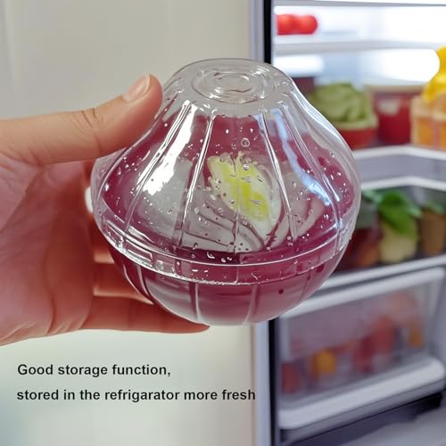 Dokpod Reusable Onion & Tomato Fridge Storage Container with Airtight Lid