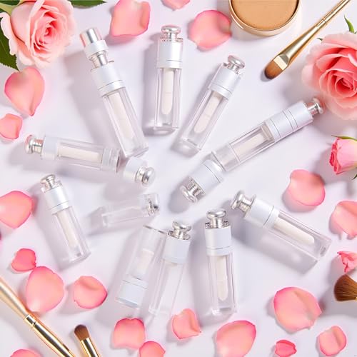 Transparent Lip Gloss Tubes 3ml Refillable Containers 6 Pack
