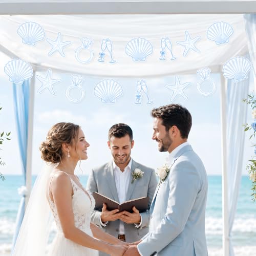 Last Toast on the Coast Bachelorette Banner Set - Beach Party Decor