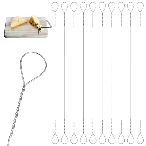 10 Pcs Stainless Steel Cheese Slicer Wire Replacement 5.71 Inch