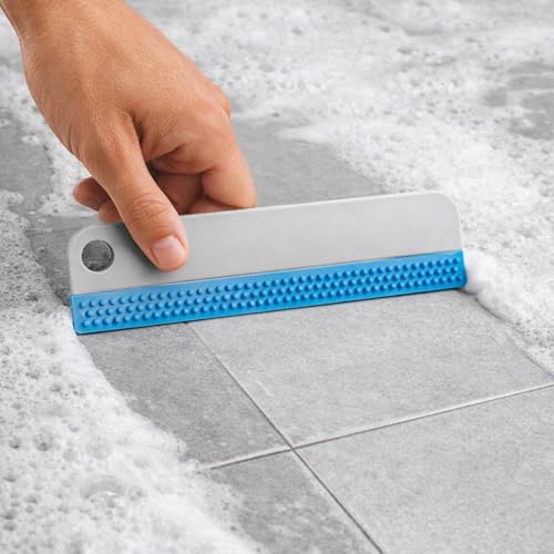 Mini Rubber Squeegee and Scraper Tool for Glass, Windows, and Car Surfaces - 2 Pack