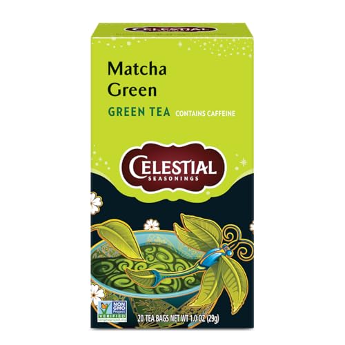 Celestial Seasonings Matcha Green Tea - 20 Count Tea Bags