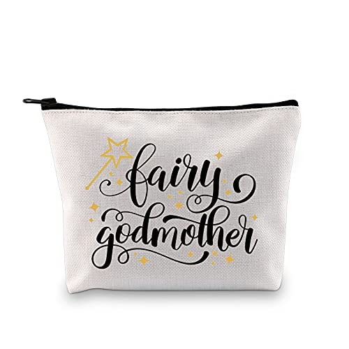 Fairy Godmother Makeup Bag Canvas Cosmetic Pouch Thank You Gift