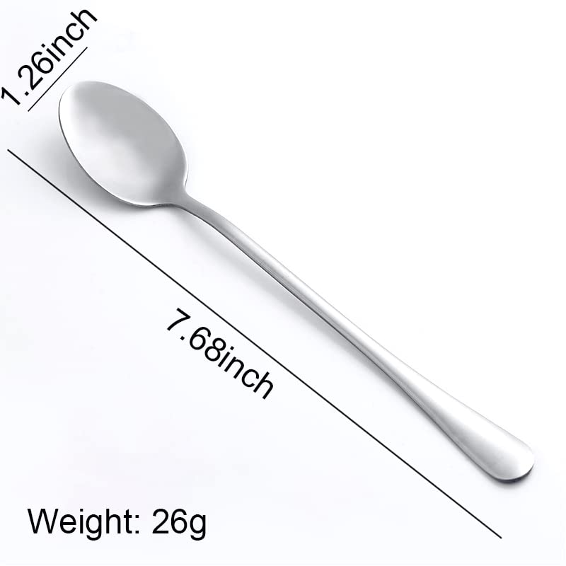 Engraved Coffee Spoon for Book Lovers - 'Drink Tea Read Book Be Happy'