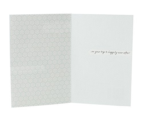 Hallmark Wedding Shower Greeting Card - Get-Away Car Design