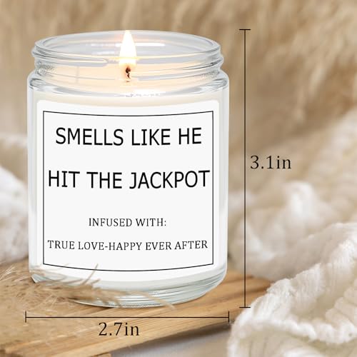Funny Lavender Candle for Bridal Shower & Engagement Gifts