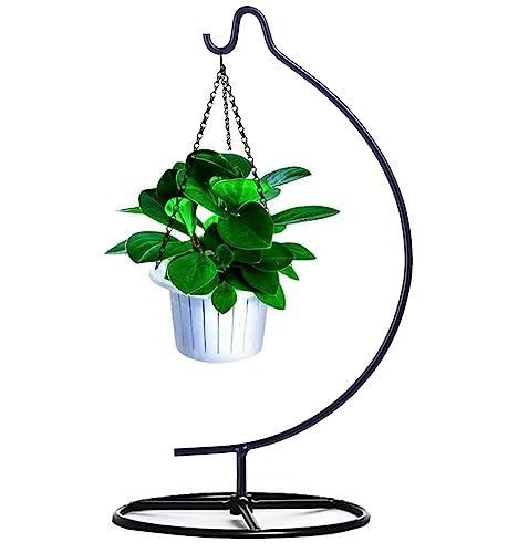 Maibloln Moon Mini Ornament Display Stand - 11-Inch Iron Hanger