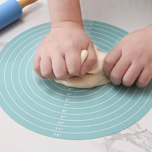 12-Inch Non-Slip Silicone Cake Mat for Baking & Pastry