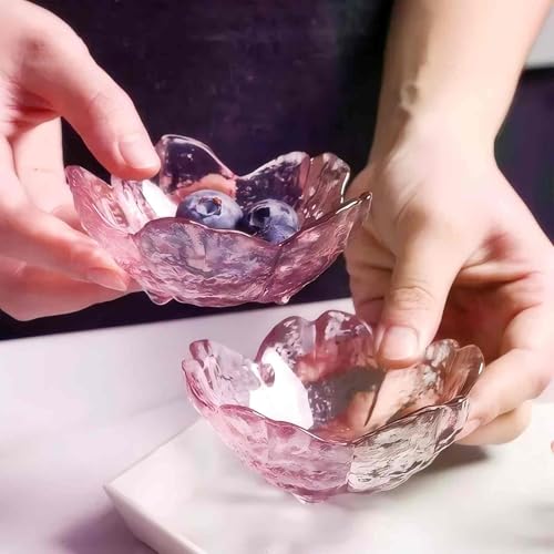 2-Pack Flower Jewelry Dish Set with 14K Alloy Rings - Perfect Gifts