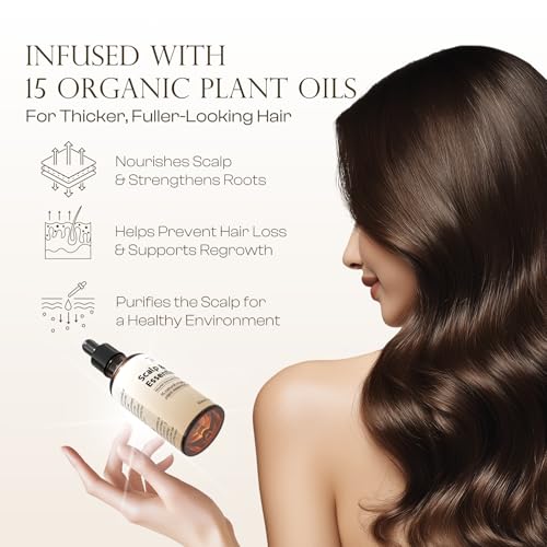 Jtopyrt Rosemary Castor Hair Growth Oil - 50ml Scalp Care Treatment