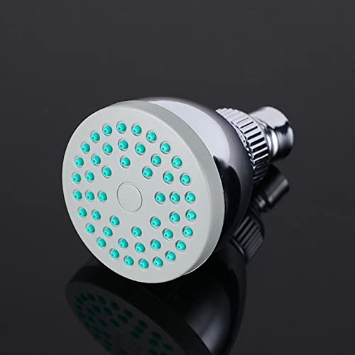 Andy's Orchids Adjustable Round Shower Head - 360° Rotating Water Saver