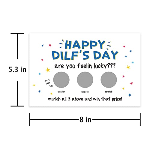 Funny Scratch Off Father's Day Card for Husband - 8" x 5.3"