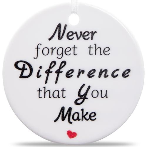Inspirational Christmas Ornament for Teachers & Coworkers