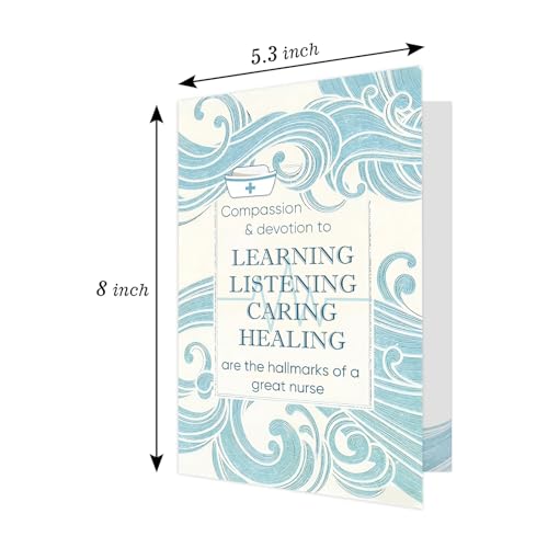 Ogeby Nursing Graduation Card - Celebrate New Nurses Achievements