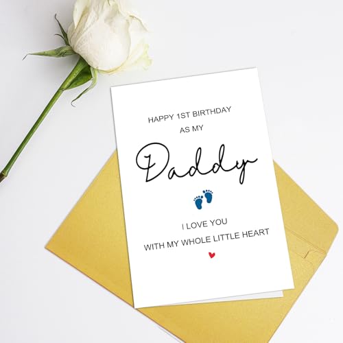 Supoeguk Happy First Birthday as My Daddy Card – Variation 14, From Baby to New Dad