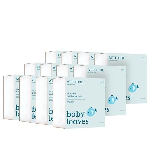 ATTITUDE Natural Odor Eliminator, Activated Carbon Air Purifier - Small