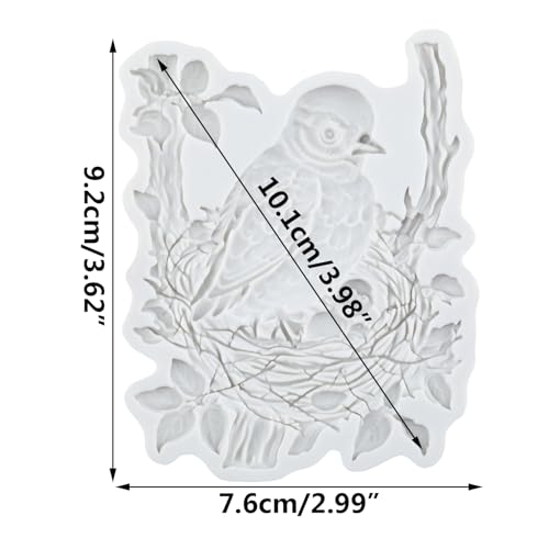 Bird Nest Silicone Mold for Cake Decoration - Lingzhi