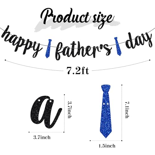 Happy Father's Day Banner - Premium Decorations for Dad's Celebration