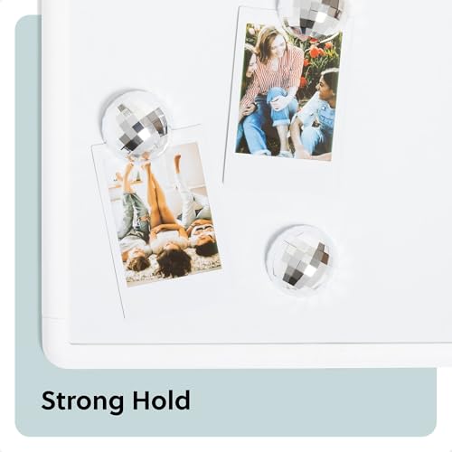 Disco Ball Magnets Set of 3 - Fun Locker & Fridge Decor