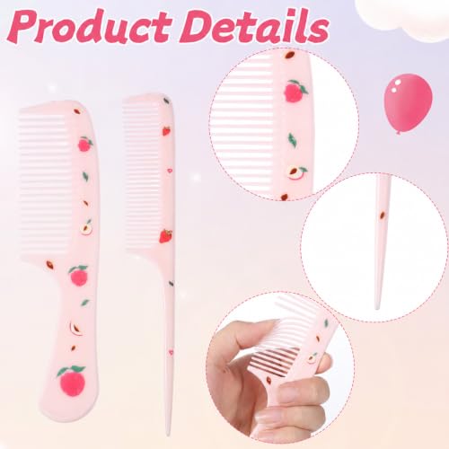Jeffdad 8-Piece Baby Hair Comb and Brush Set for Toddlers and Kids