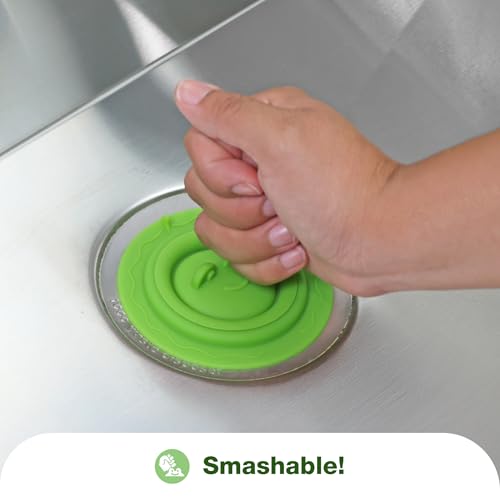Danco Smash Stopper, Multifunctional Drain Stopper with Double Suction Cup Design (12369)