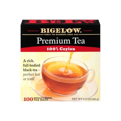 Bigelow Premium Blend Black Tea - 100 Individually Wrapped Bags