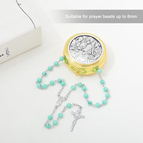 KOMI Last Supper Rosary Box - Box-14 Catholic Communion Keepsake Holder