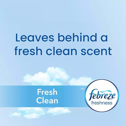 Glad 4 Gallon Small Trash Bags, Febreze Fresh Clean, 26 Count